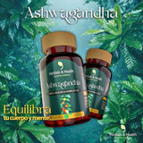 Ashwandha Reduce el estrés y la ansiedad